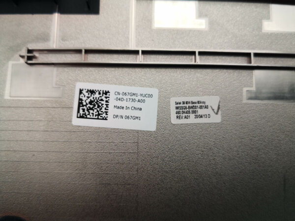 NEW Dell G5 15 5500 Bottom Cover Base Case Lower Cover/Access Door 067GM1 - Image 4