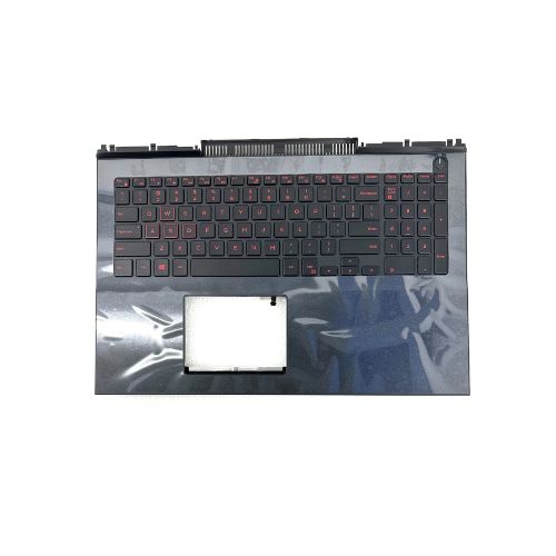 0KN55 Dell Inspiron 15 7566 7567 10 US-ENG Backlit Palmrest Keyboard NEW