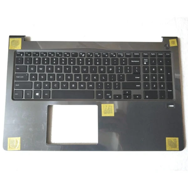 New Palmrest Upper Keyboard Cover w/US Non-Backlit KB FP for Dell Vostro 5568 V5568 P/N: 0FCN57 FCN57