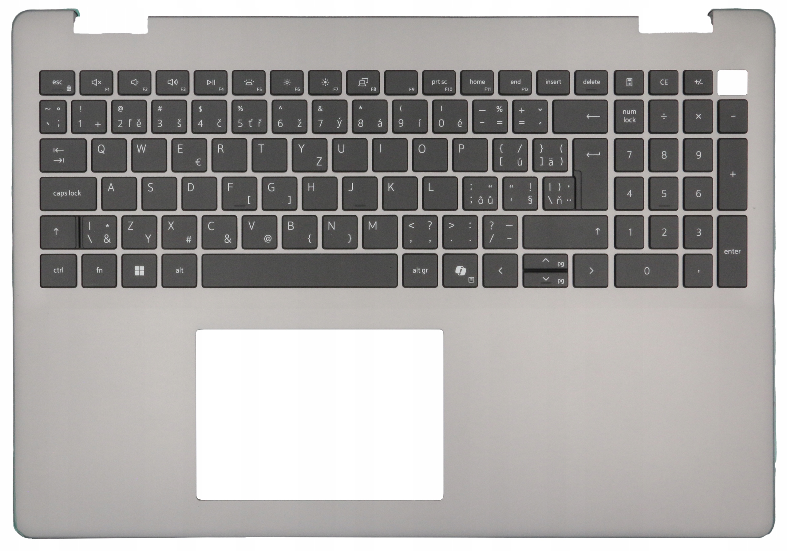 NEW DELL OEM VOSTRO 16 5640/INSPIRON 16 5640/5645 PALMREST TOUCHPAD ASSEMBLY WITH BACKLIT KEYBOARD 0DND99 DND99