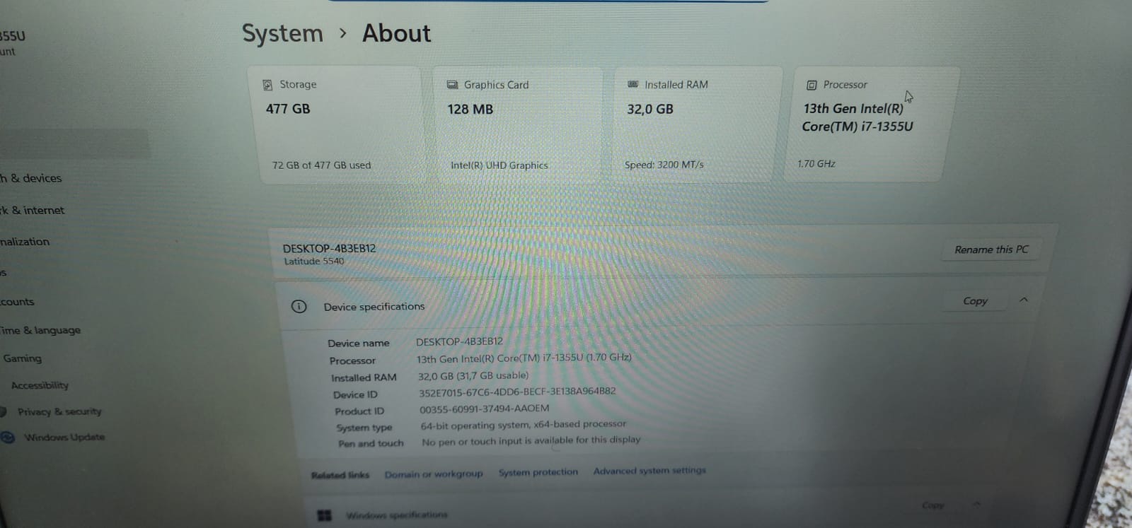 Dell Latitude 5540 i7-1355U | 32GB RAM | 512GB NVMe SSD | 15.6β FHD | Windows 11 Pro | 6-Month Warranty - Image 8