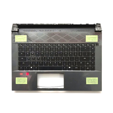 NEW DELL OEM G16 7630/7635 GAMING PALMREST ASSEMBLY W/KEYBOARD AND ANTENNAE 03RTH4 3RTH4 0FDWCX FDWCX